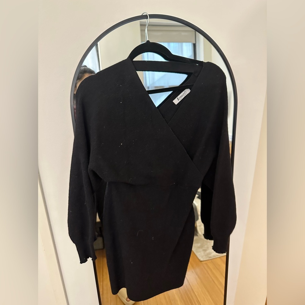 Sweater mini dress